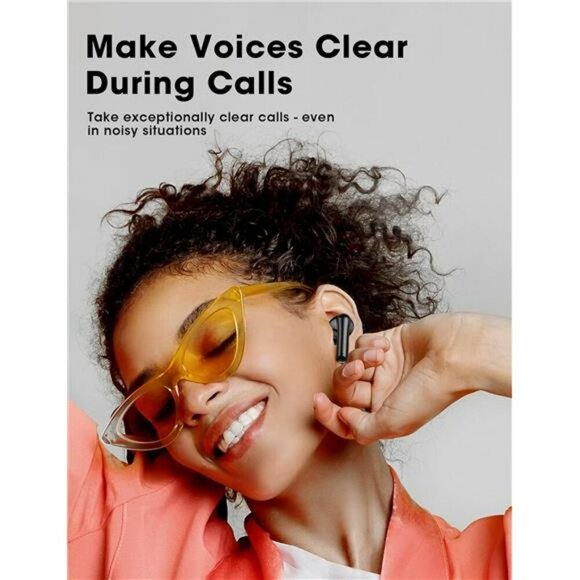 Wireless earbuds Bluetooth stereo bass earphones 48hr waterproof workout - Picture 5 of 8